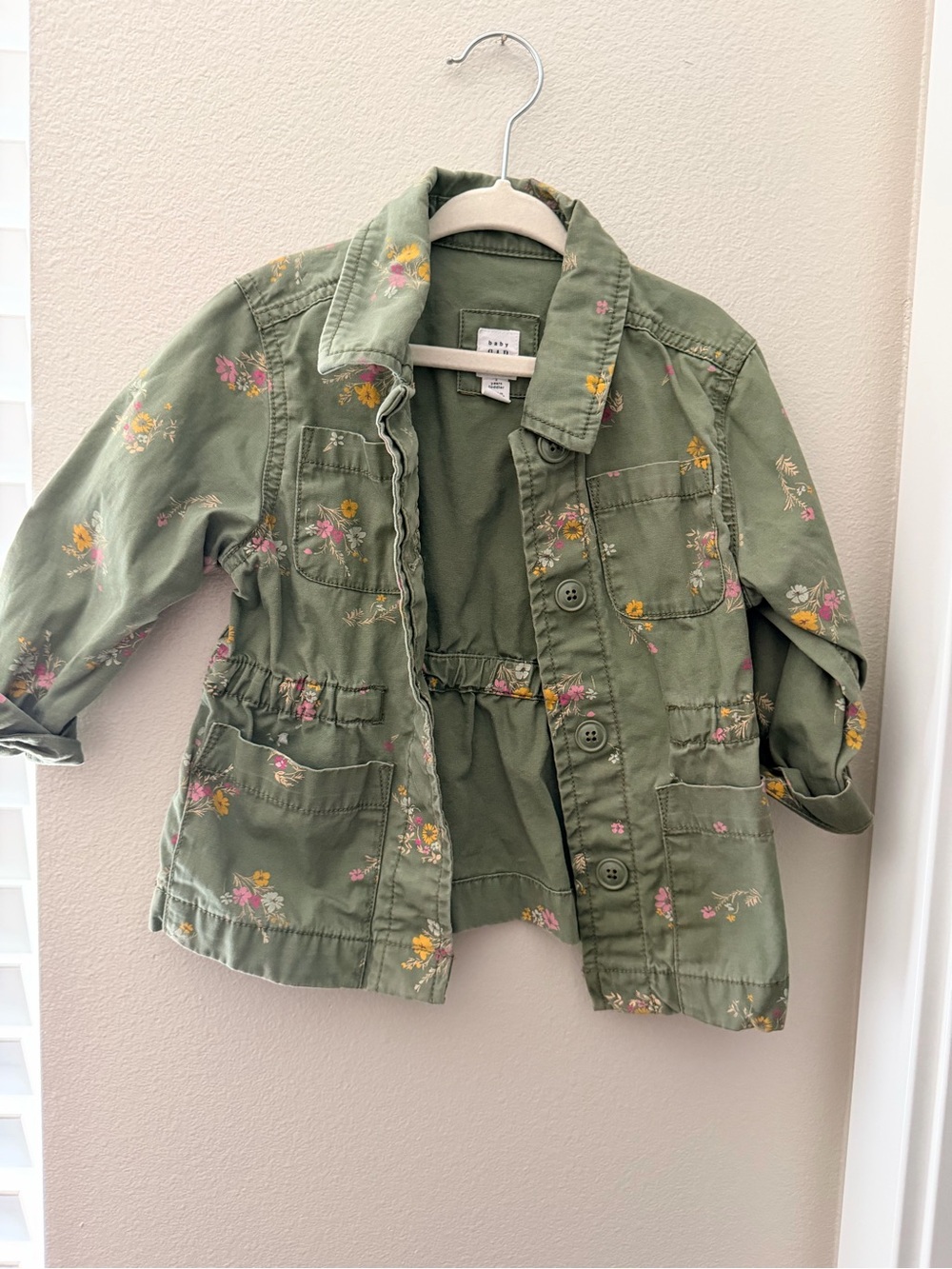 GAP Baby Olive Green Toddler Jacket